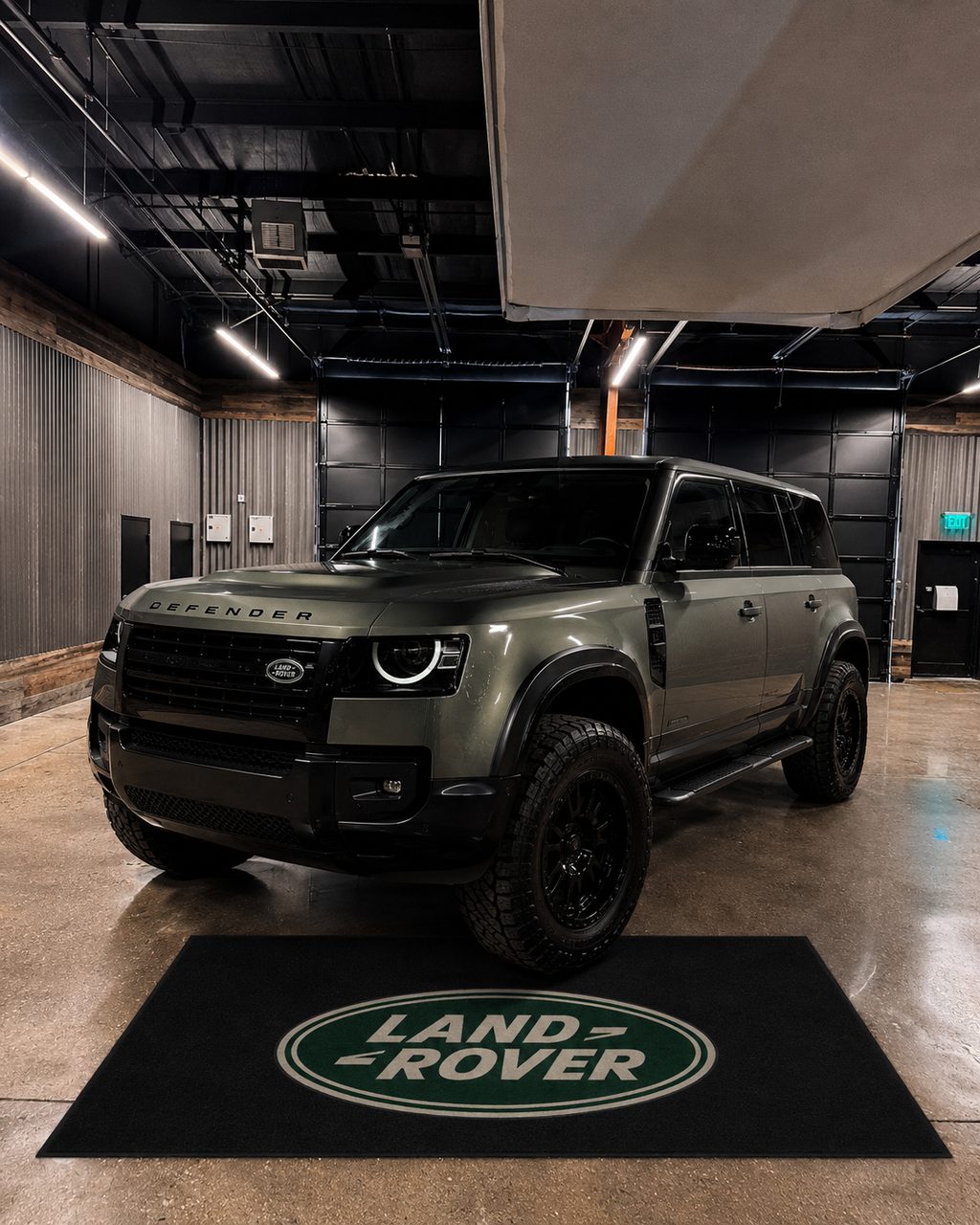 Land Rover Garage Floor Mat 5x7 FT (60x87 Inches)