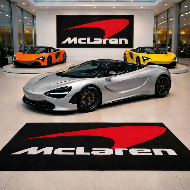 McLaren Garage Floor Mat 5x7 FT (60x87 Inches)