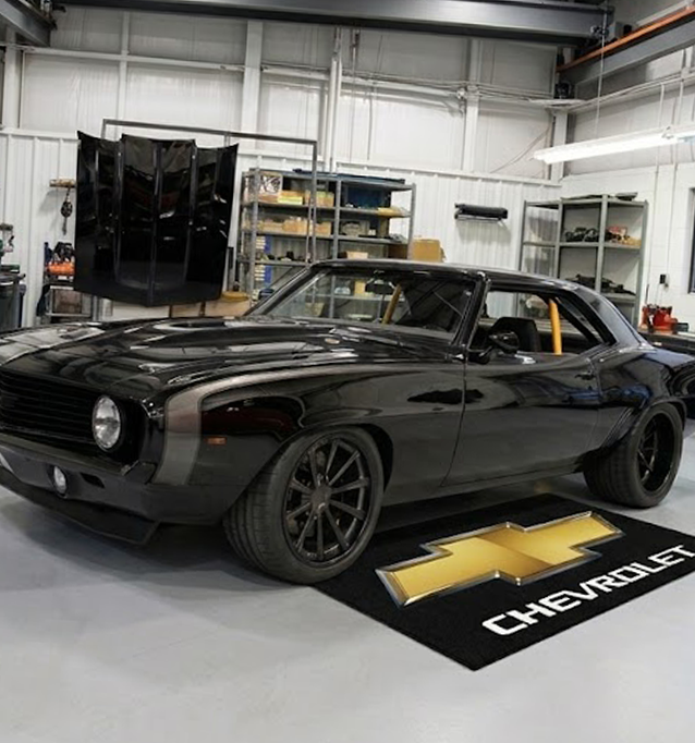 Chevrolet Garage Floor Mat 5x7 FT (60x87 Inches)