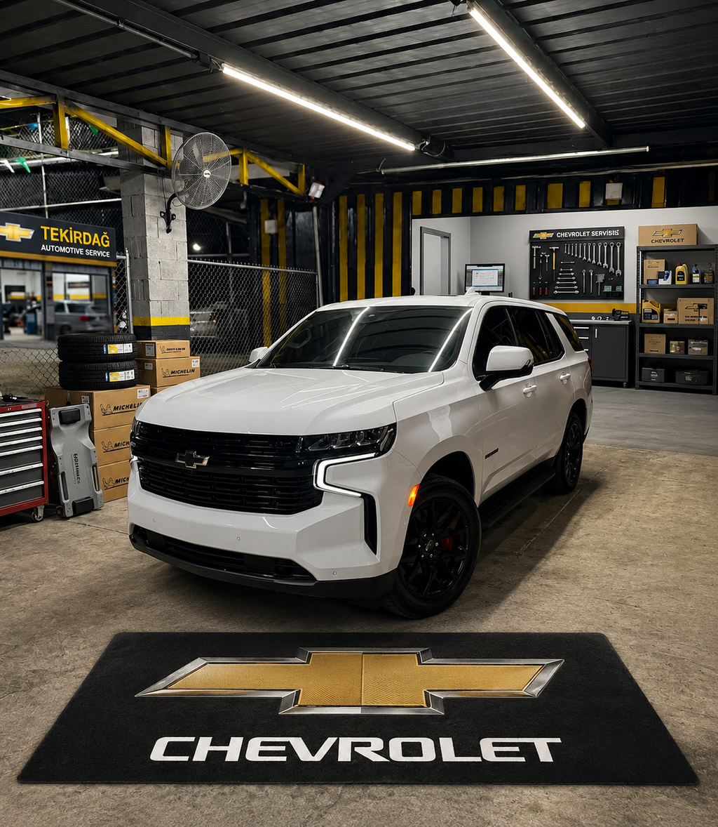 Chevrolet Garage Floor Mat 5x7 FT (60x87 Inches)
