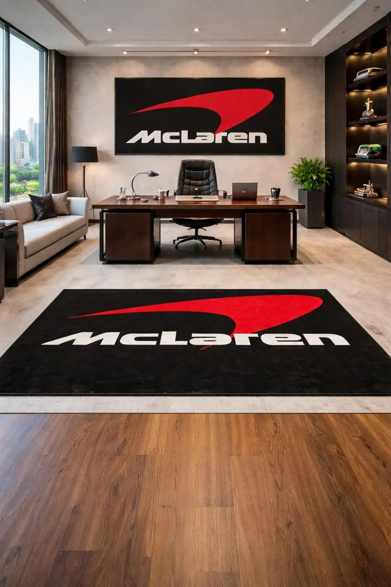 McLaren Garage Floor Mat 5x7 FT (60x87 Inches)