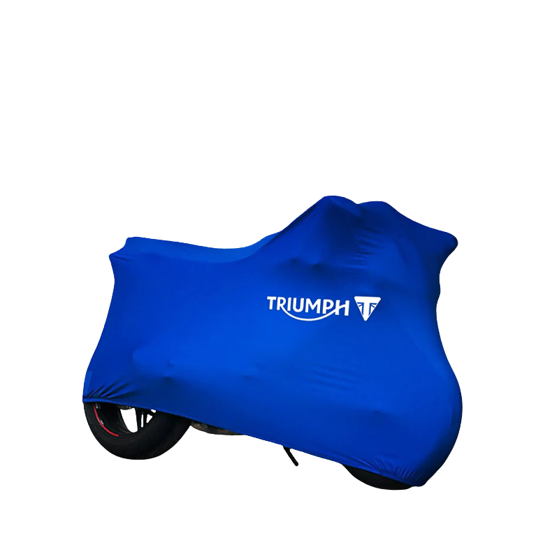 Triumph Custom-Fit Indoor Motorcycle Cover – Premium Dust & Scratch Protection