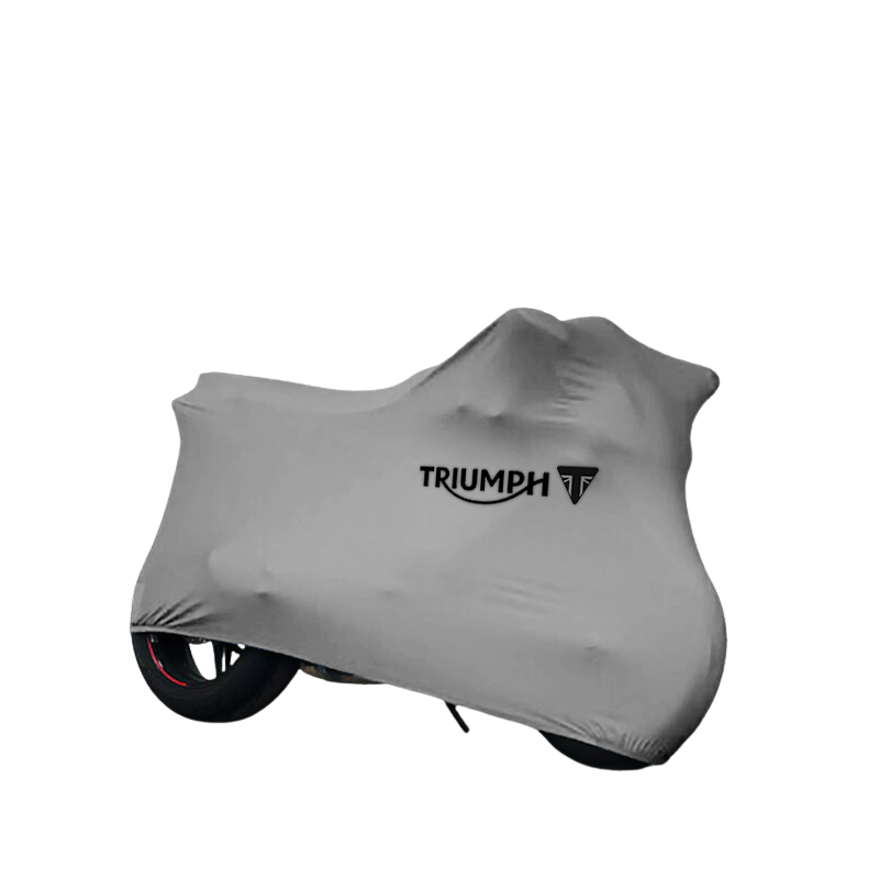 Triumph Custom-Fit Indoor Motorcycle Cover – Premium Dust & Scratch Protection