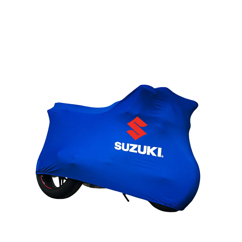 Suzuki Custom-Fit Indoor Motorcycle Cover – Premium Dust & Scratch Protection