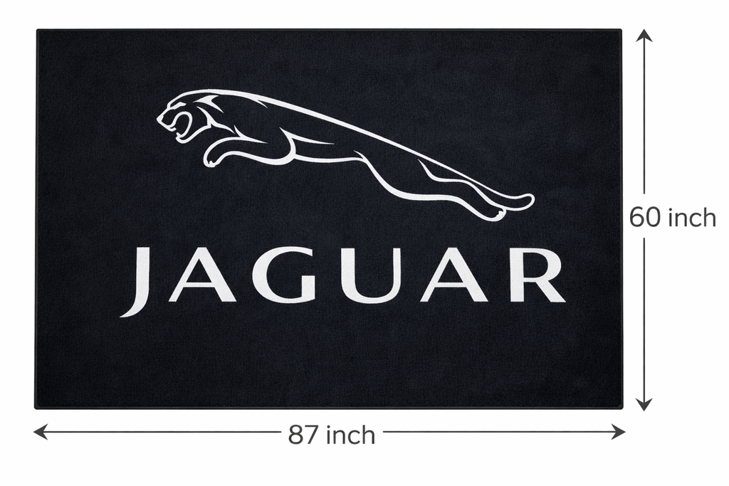 Jaguar Luxury Rug 60×87 INCH Home, Garage & Display Carpet