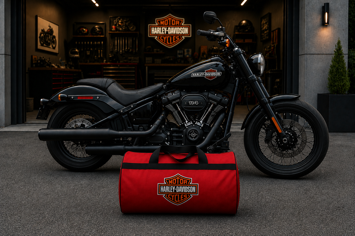 Harley-Davidson Motorcycle Duffel Bag – Premium Travel & Riding Gear Bag