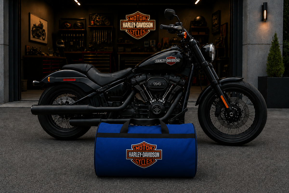 Harley-Davidson Motorcycle Duffel Bag – Premium Travel & Riding Gear Bag