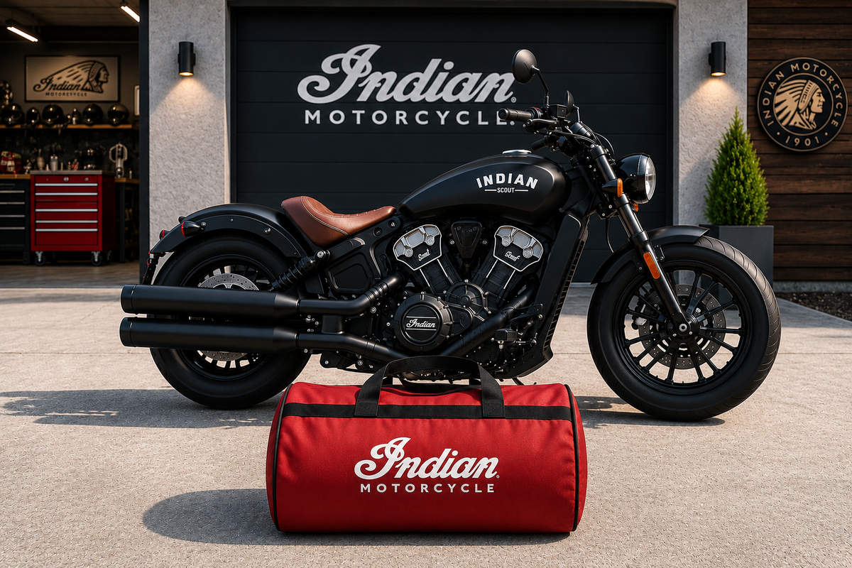 indian Motorcycle Duffel Bag – Premium Travel & Riding Gear Bag