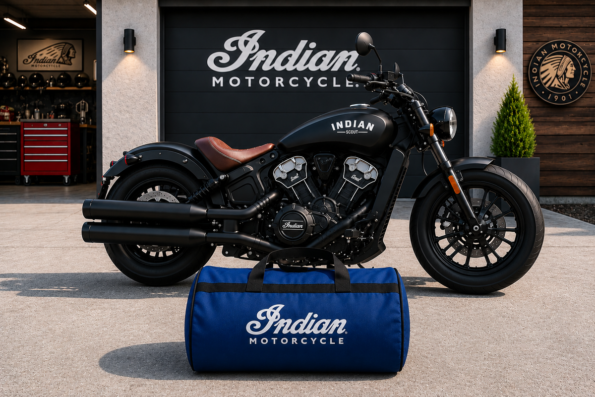 indian Motorcycle Duffel Bag – Premium Travel & Riding Gear Bag