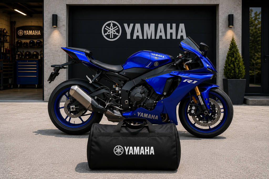 YAMAHA Motorcycle Duffel Bag – Premium Travel & Riding Gear Bag