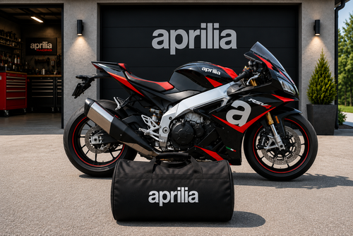 Aprilia Motorcycle Duffel Bag – Premium Travel & Riding Gear Bag
