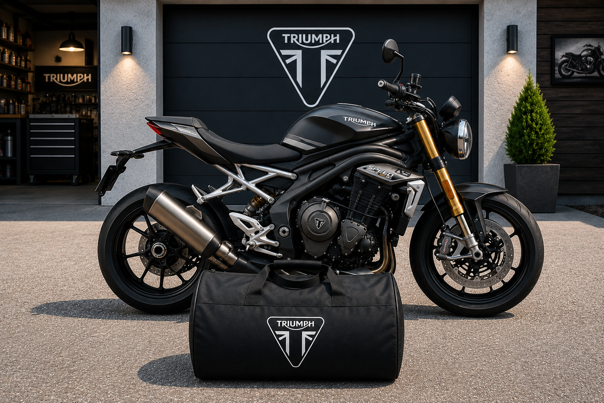 Triumph Motorcycle Duffel Bag – Premium Travel & Riding Gear Bag