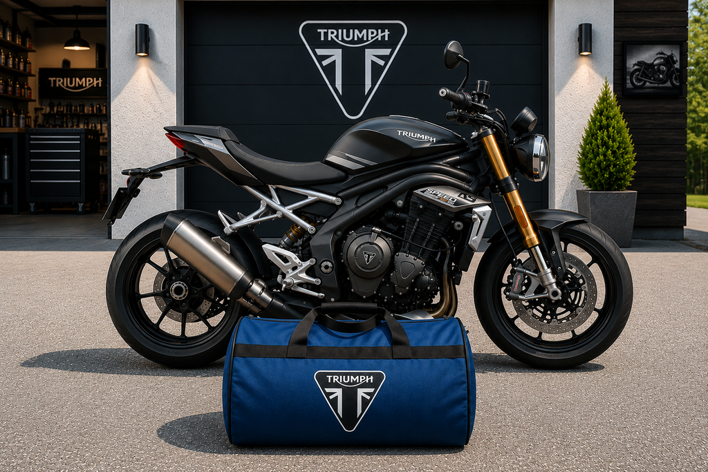 Triumph Motorcycle Duffel Bag – Premium Travel & Riding Gear Bag