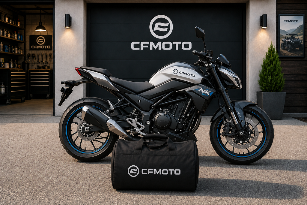 CFMOTO Motorcycle Duffel Bag – Premium Travel & Riding Gear Bag