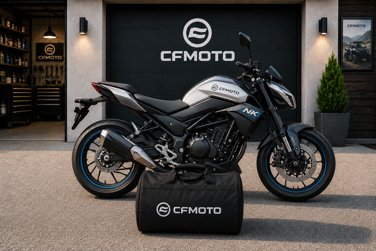 CFMOTO Motorcycle Duffel Bag – Premium Travel & Riding Gear Bag