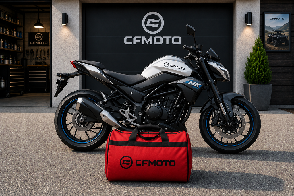 CFMOTO Motorcycle Duffel Bag – Premium Travel & Riding Gear Bag