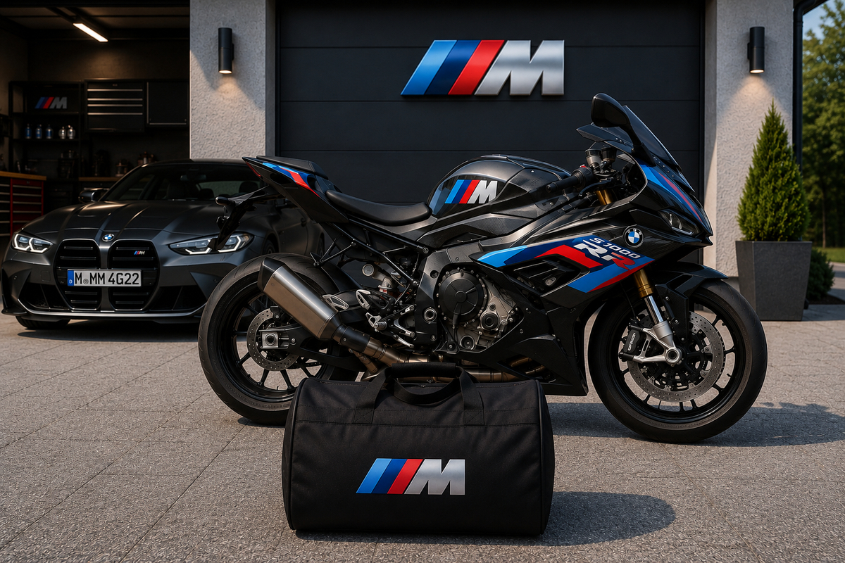 BMW M Motorcycle Duffel Bag – Premium Travel & Riding Gear Bag