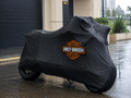 Harley-Davidson Custom-Fit Outdoor Motorcycle Cover – Waterproof All-Weather Protection