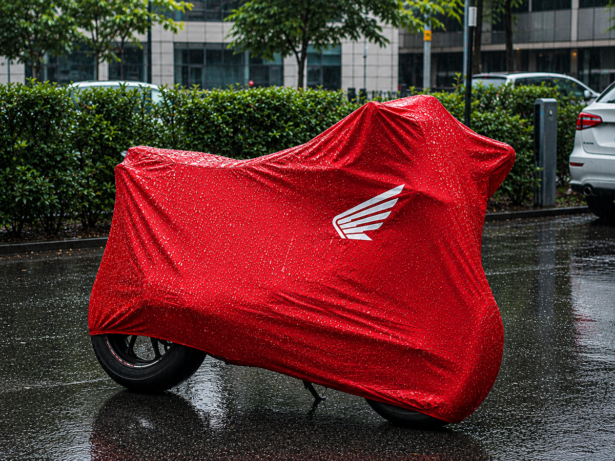 HONDA Custom-Fit Outdoor Motorcycle Cover – Waterproof All-Weather Protection