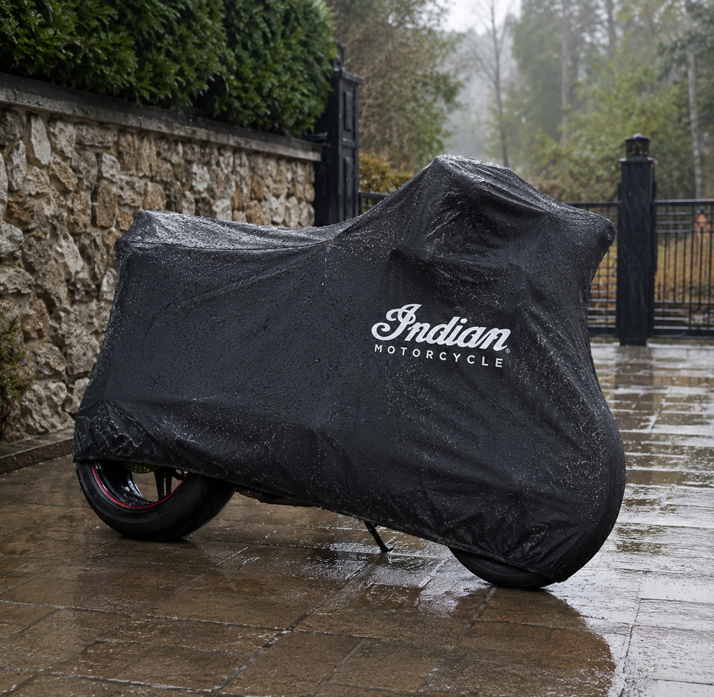 Indian Custom-Fit Outdoor Motorcycle Cover – Waterproof All-Weather Protection