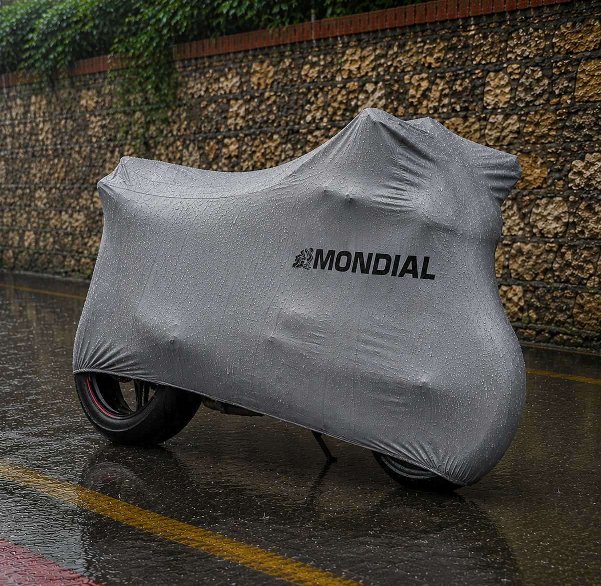 Mondial Custom-Fit Outdoor Motorcycle Cover – Waterproof All-Weather Protection