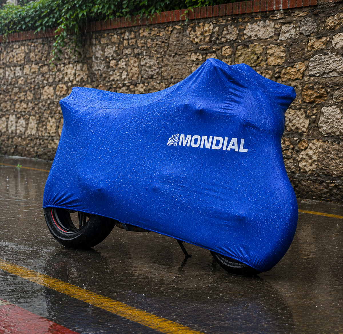 Mondial Custom-Fit Outdoor Motorcycle Cover – Waterproof All-Weather Protection