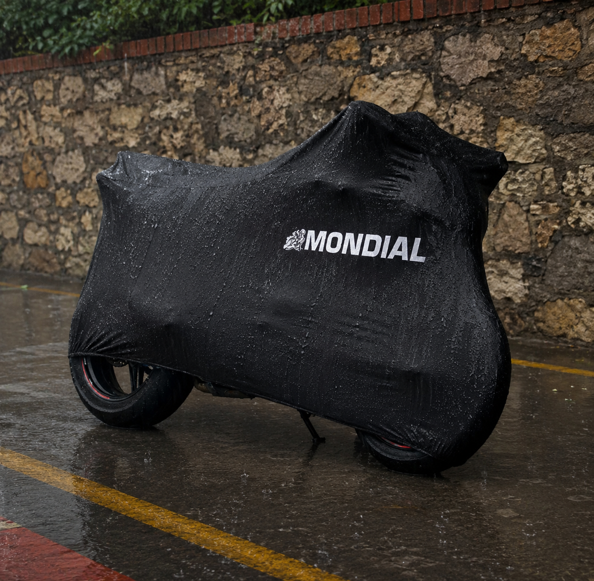 Mondial Custom-Fit Outdoor Motorcycle Cover – Waterproof All-Weather Protection