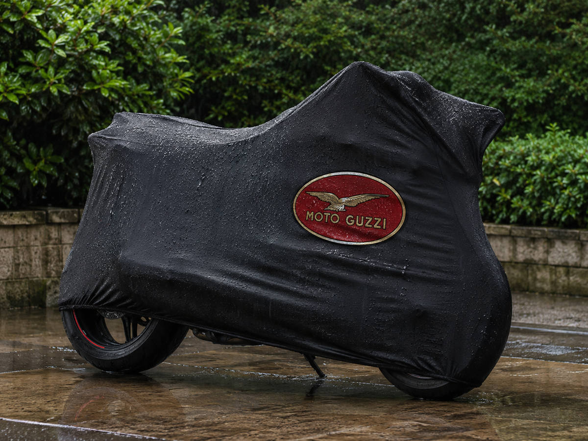 Moto Guzzi Custom-Fit Outdoor Motorcycle Cover – Waterproof All-Weather Protection