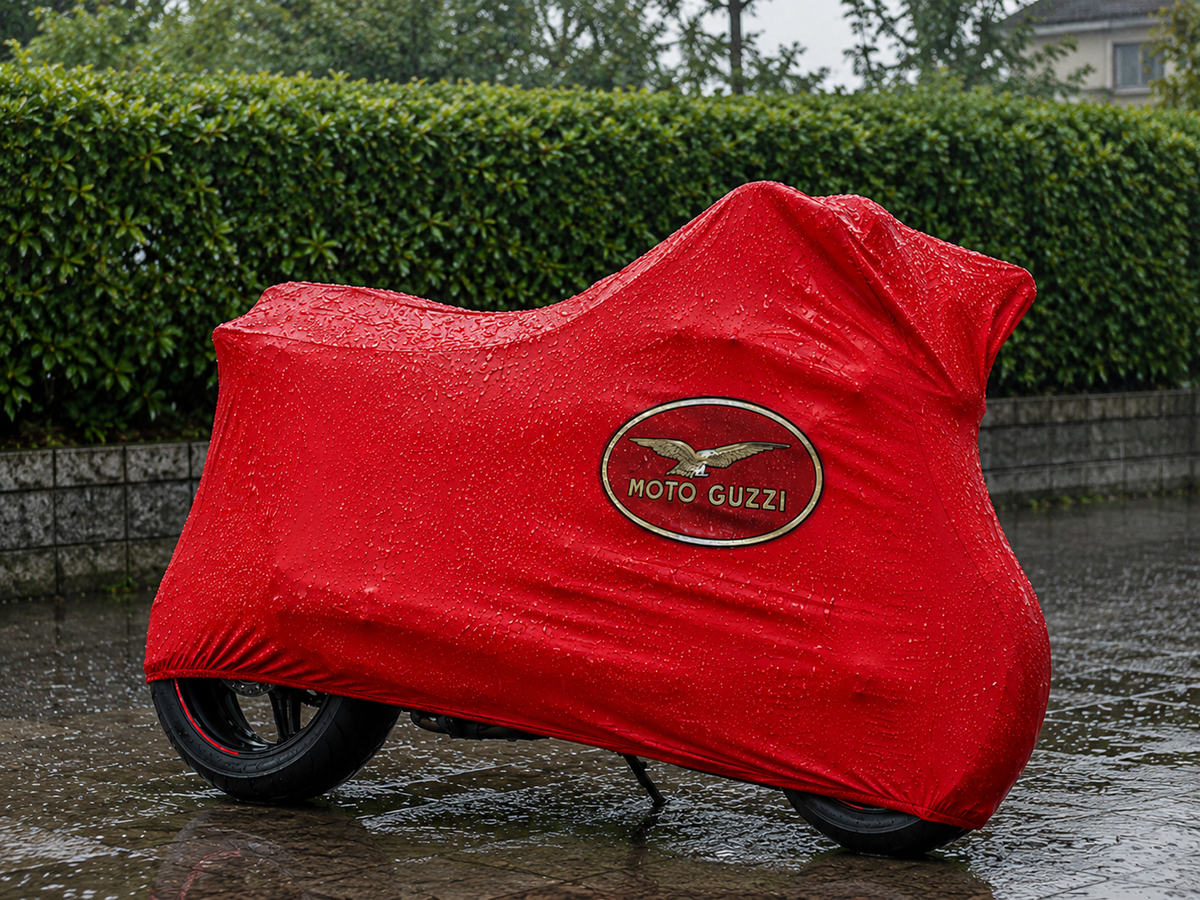 Moto Guzzi Custom-Fit Outdoor Motorcycle Cover – Waterproof All-Weather Protection