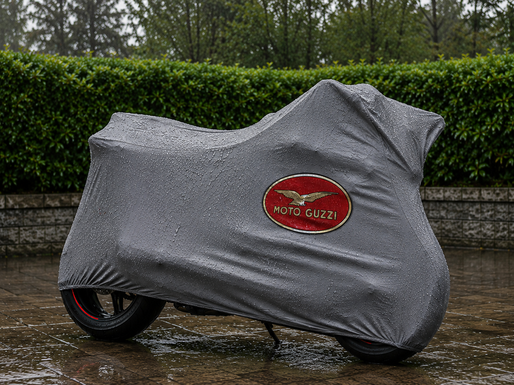 Moto Guzzi Custom-Fit Outdoor Motorcycle Cover – Waterproof All-Weather Protection