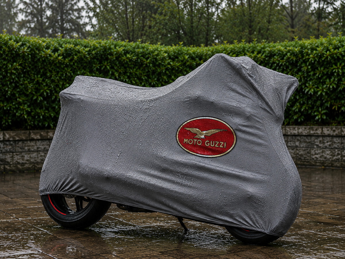 Moto Guzzi Custom-Fit Outdoor Motorcycle Cover – Waterproof All-Weather Protection