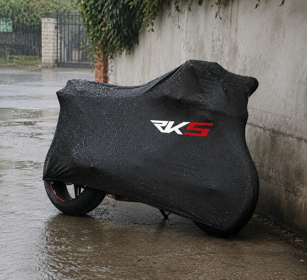RKS Custom-Fit Outdoor Motorcycle Cover – Waterproof All-Weather Protection
