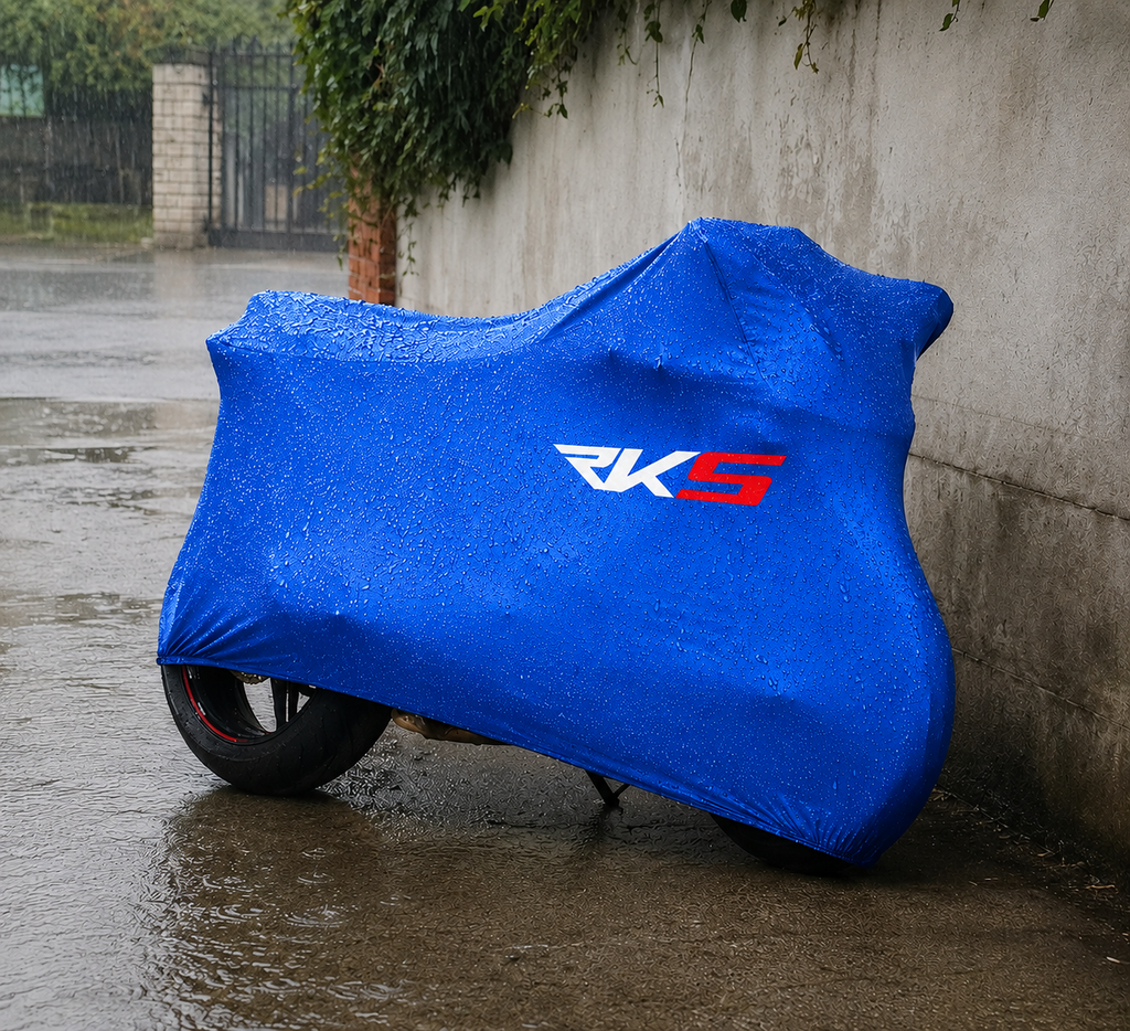 RKS Custom-Fit Outdoor Motorcycle Cover – Waterproof All-Weather Protection