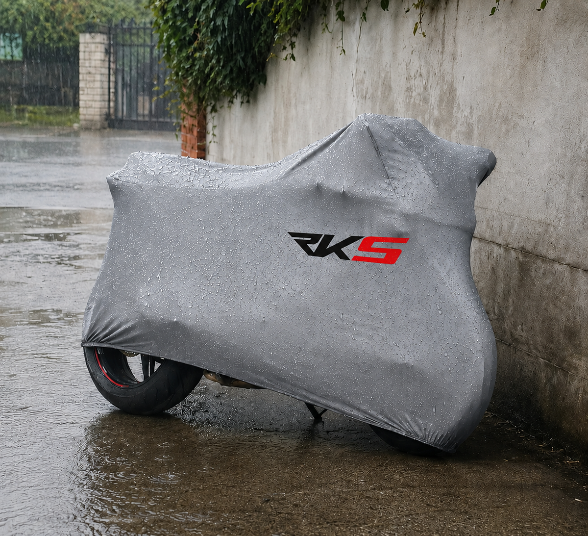 RKS Custom-Fit Outdoor Motorcycle Cover – Waterproof All-Weather Protection