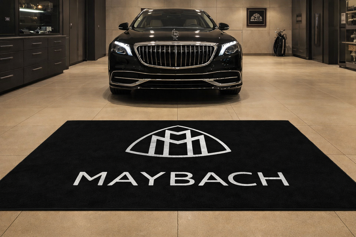 Maybach Garage Floor Mat 5x7 FT (60x87 Inches)