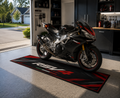 Aprilia RSV4 Motorcycle Garage Mat – Premium Garage Floor Protection 32x87 Inch