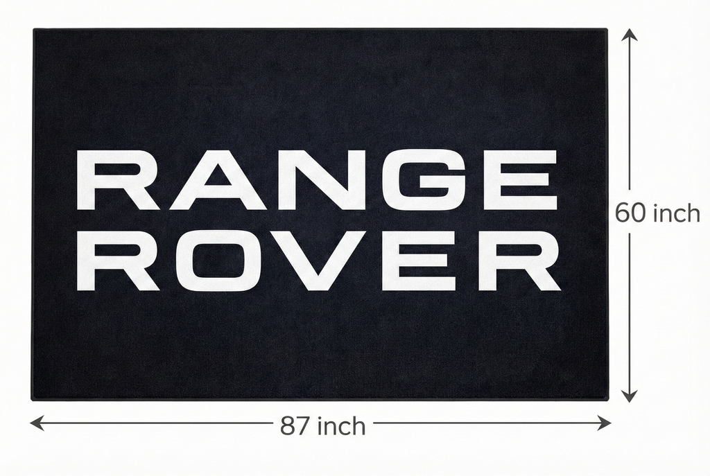 Range Rover Garage Floor Mat 5x7 FT (60x87 Inches)