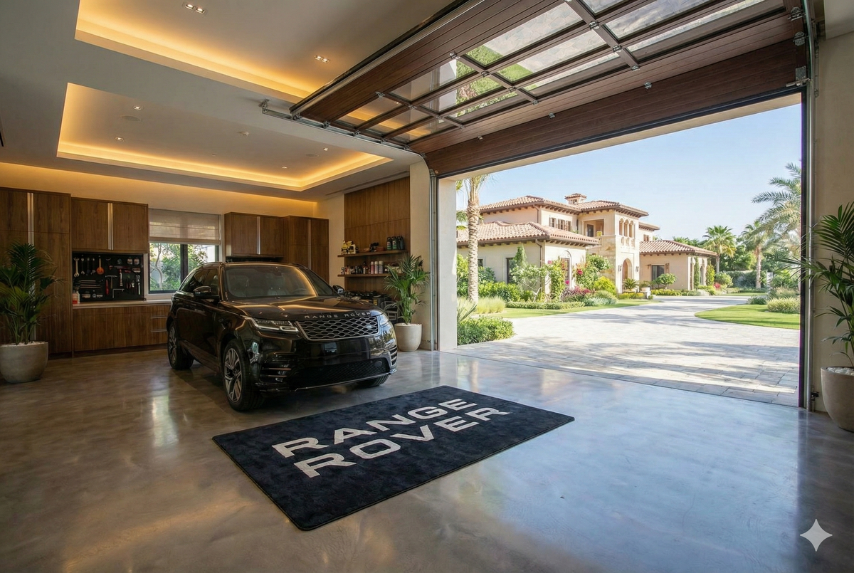 Range Rover Garage Floor Mat 5x7 FT (60x87 Inches)