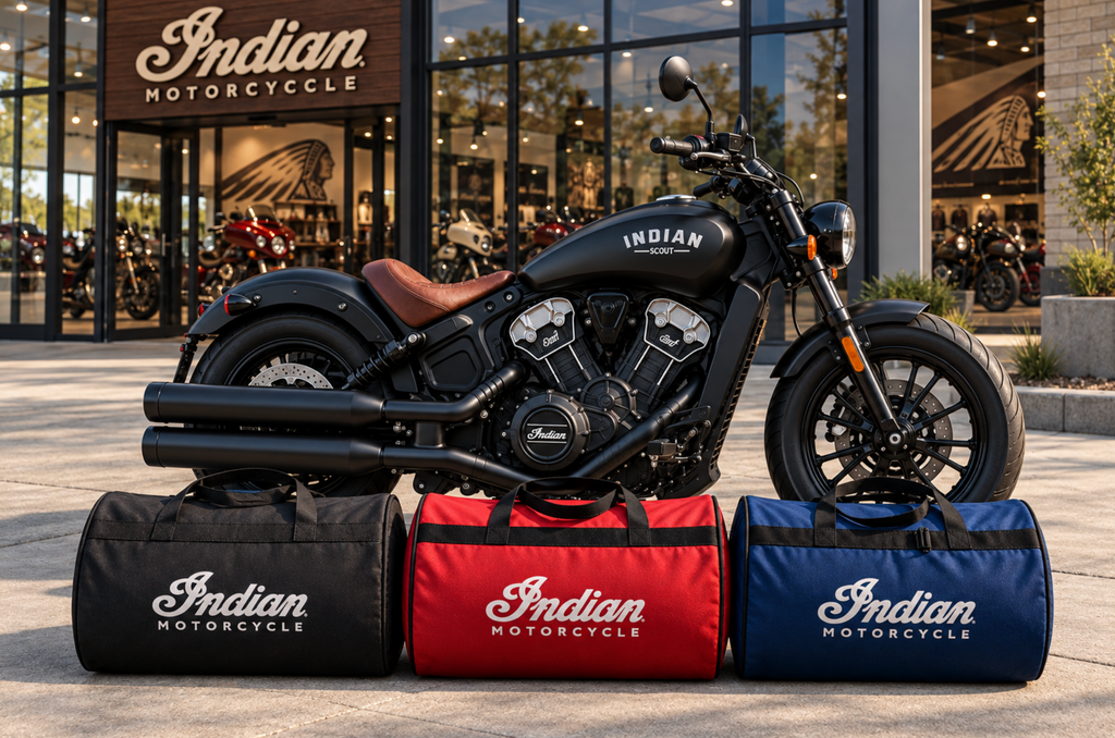indian Motorcycle Duffel Bag – Premium Travel & Riding Gear Bag