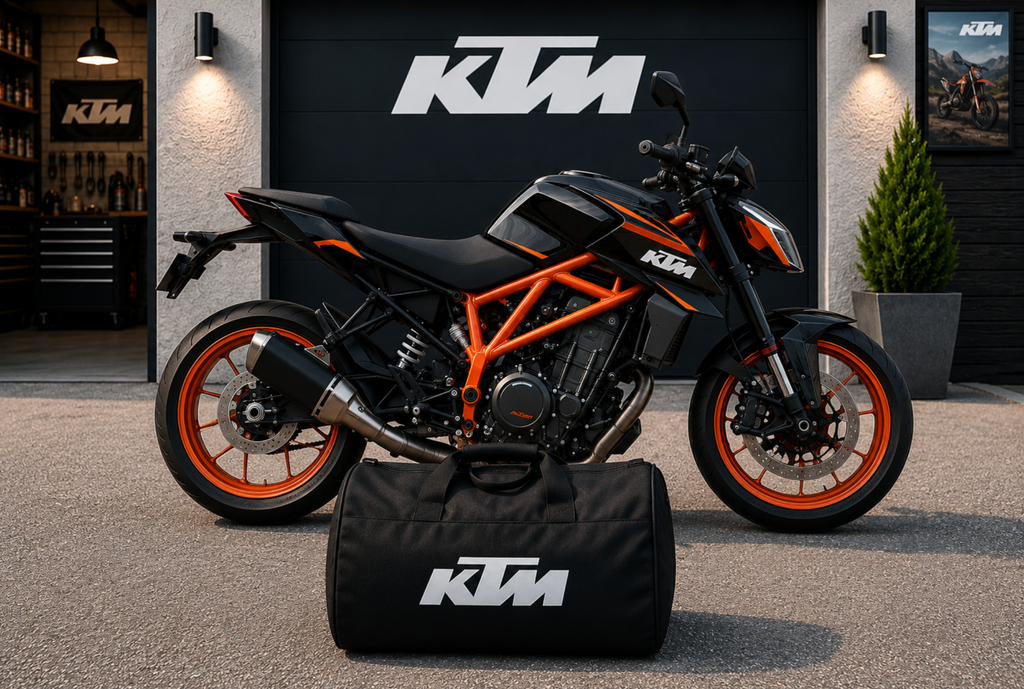 KTM Motorcycle Duffel Bag – Premium Travel & Riding Gear Bag