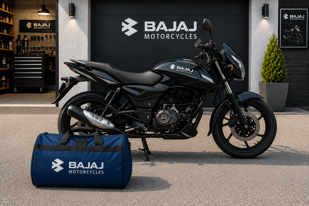 BAJAJ Motorcycle Duffel Bag – Premium Travel & Riding Gear Bag