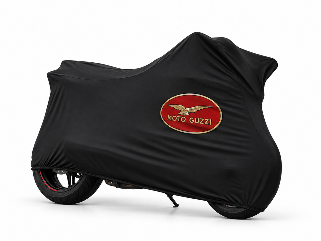 Moto Guzzi Custom-Fit Indoor Motorcycle Cover – Premium Dust & Scratch Protection