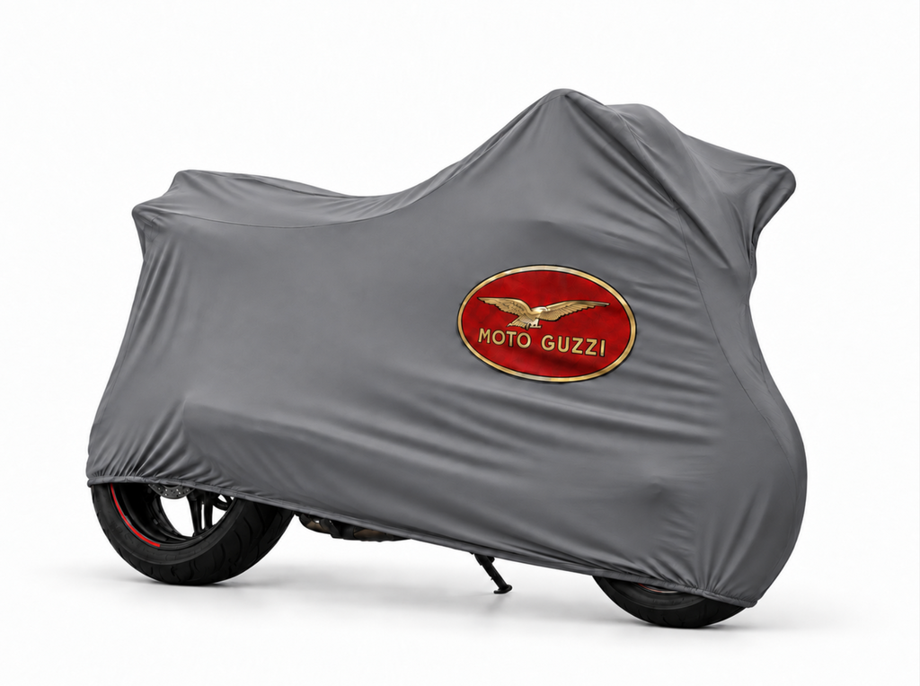 Moto Guzzi Custom-Fit Indoor Motorcycle Cover – Premium Dust & Scratch Protection