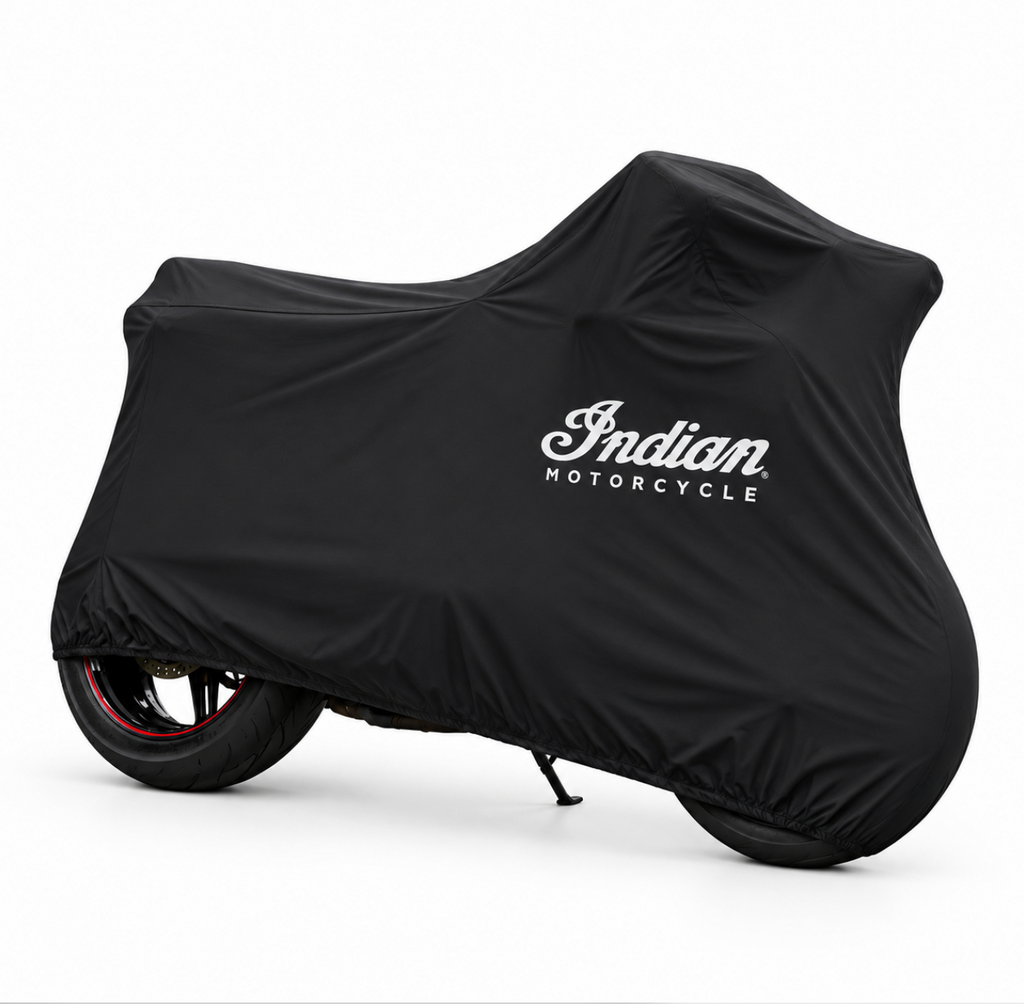 Indian Custom-Fit Indoor Motorcycle Cover – Premium Dust & Scratch Protection