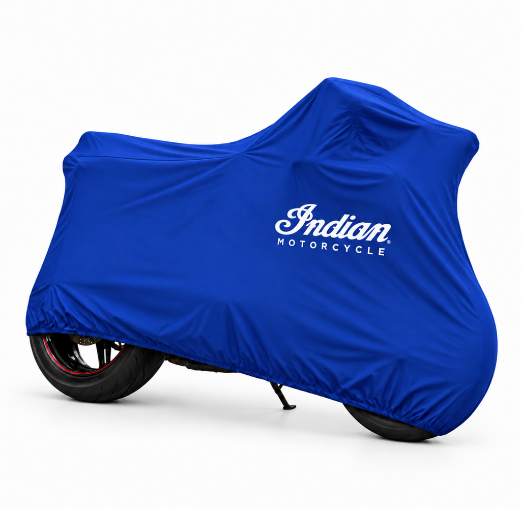 Indian Custom-Fit Indoor Motorcycle Cover – Premium Dust & Scratch Protection