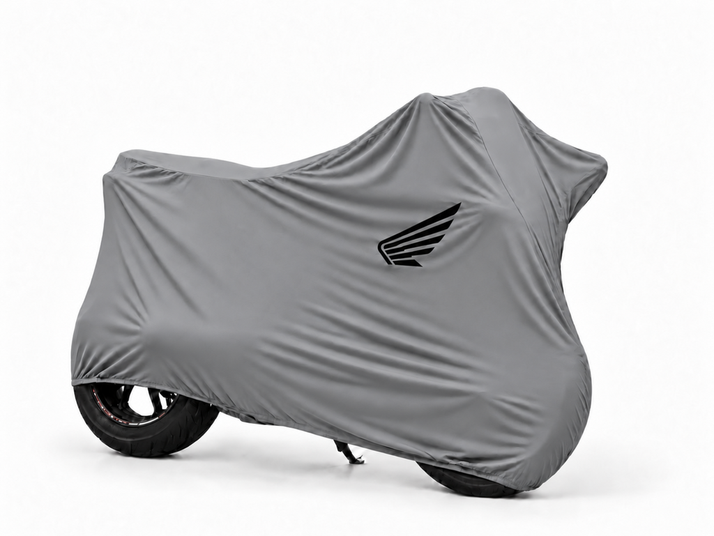 HONDA Custom-Fit Indoor Motorcycle Cover – Premium Dust & Scratch Protection