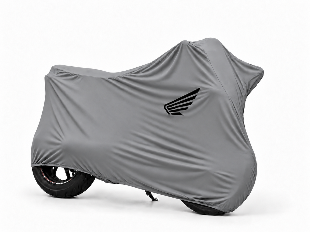 HONDA Custom-Fit Indoor Motorcycle Cover – Premium Dust & Scratch Protection