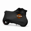 Harley-Davidson Custom-Fit Indoor Motorcycle Cover – Premium Dust & Scratch Protection