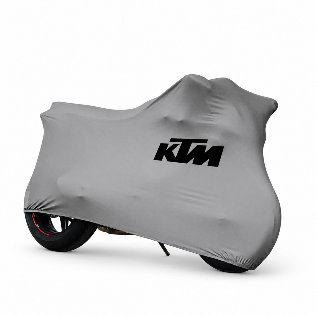 KTM Custom-Fit Indoor Motorcycle Cover – Premium Dust & Scratch Protection