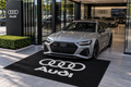Audi Garage Floor Mat 5x7 FT (60x87 Inches) Premium Showroom Rug & Wall Decor